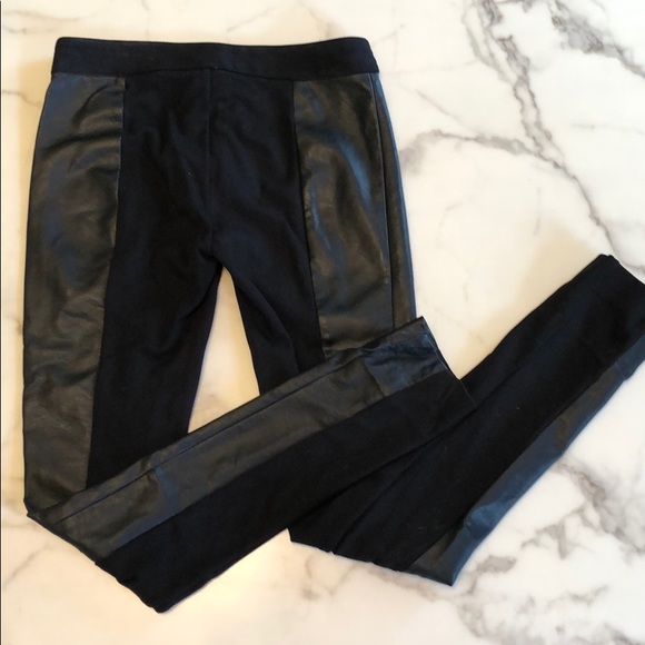 Club Monaco Leather Pants, Size 0 - Picture 5 of 6